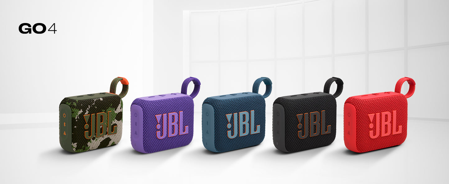 🔊 JBL GO 4|Altavoz Bluetooth Ultraportátil con Sonido que Sorprende🏆