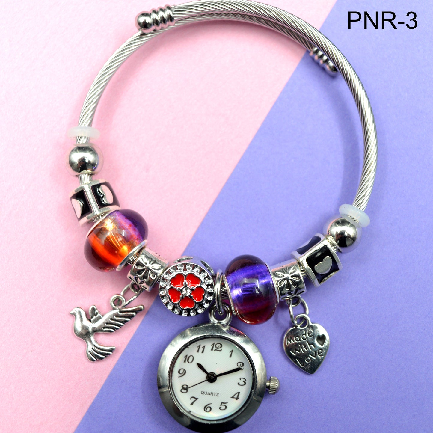 ⌚LUCE ÚNICA CON LA PULSERA PANDORA + DIJE DE RELOJ|MÁS QUE UNA JOYA, UNA DECLARACIÓN DE ESTILO✨