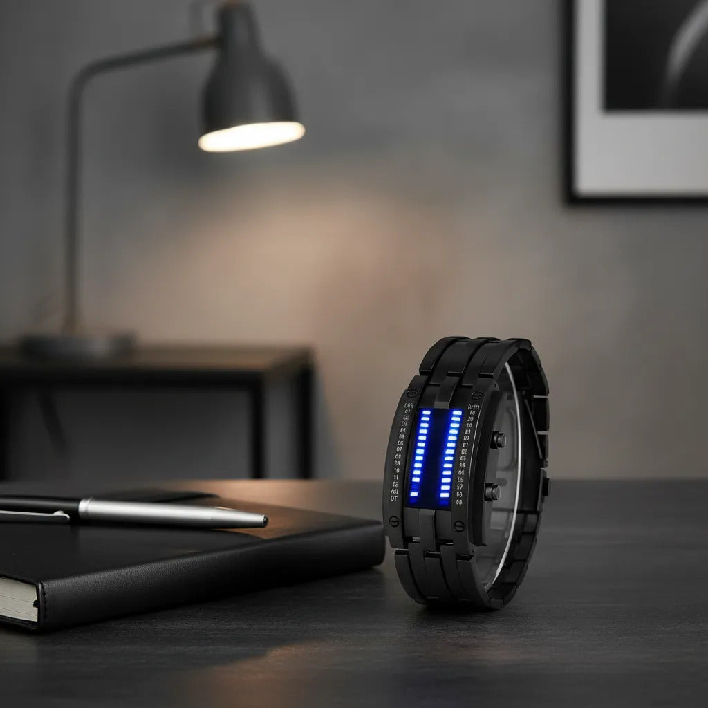 RELOJ BINARIO FUTURISTA 2026™