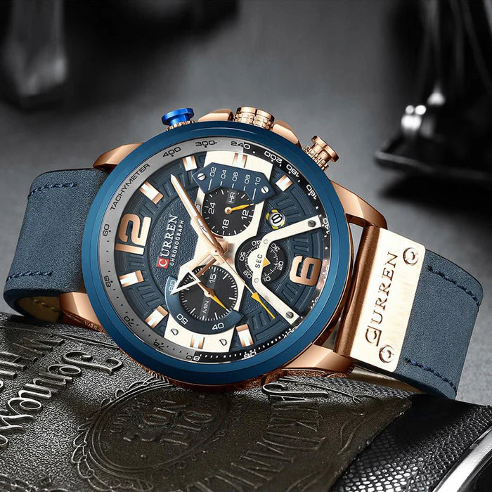 ⌚CURREN 8329 ORIGINAL💎|Elegancia, Fuerza y Estilo Único en tu Muñeca🔥