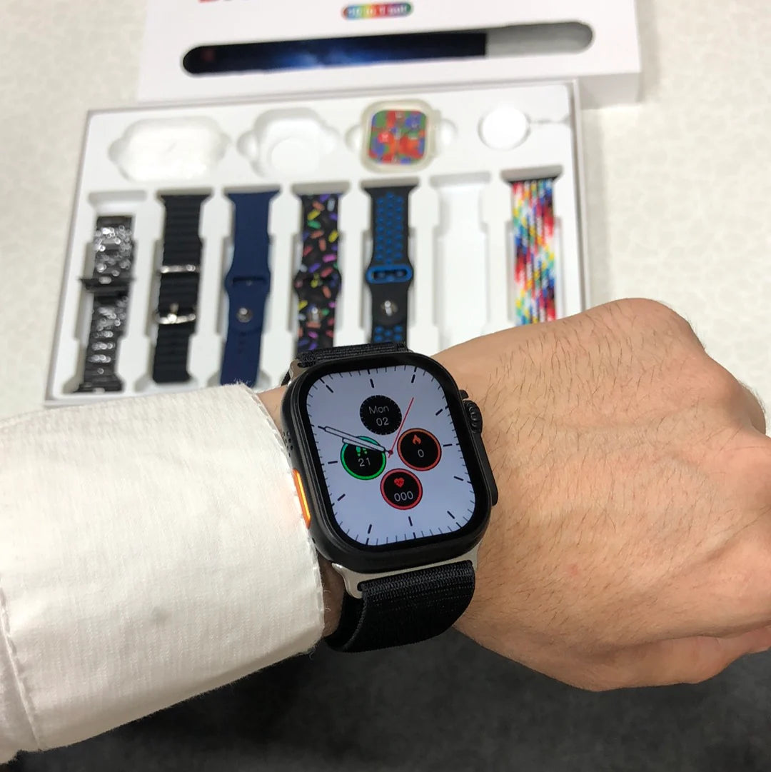 🌟 Smart Watch Ultra + AirPods Pro| 10 en 1 🌟