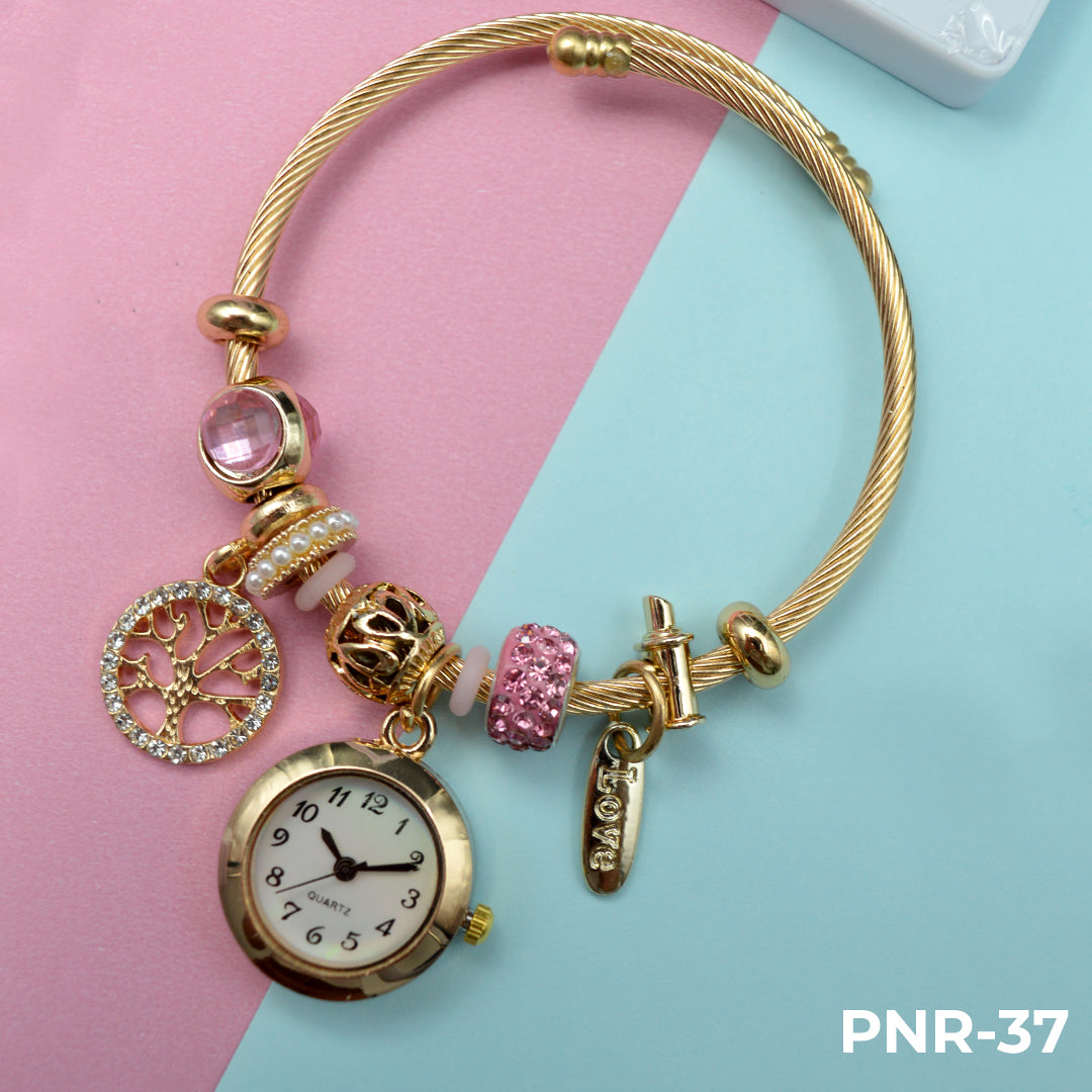 ⌚LUCE ÚNICA CON LA PULSERA PANDORA + DIJE DE RELOJ|MÁS QUE UNA JOYA, UNA DECLARACIÓN DE ESTILO✨