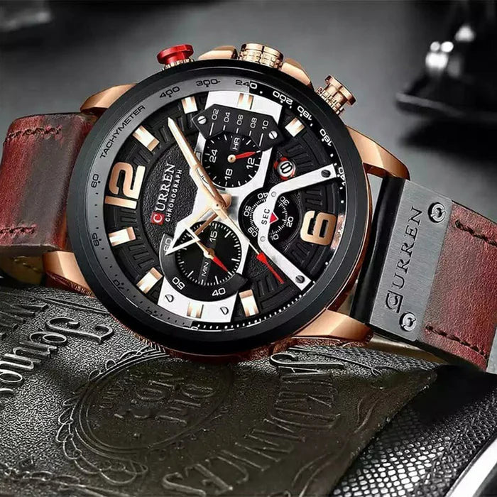 ⌚CURREN 8329 ORIGINAL💎|Elegancia, Fuerza y Estilo Único en tu Muñeca🔥