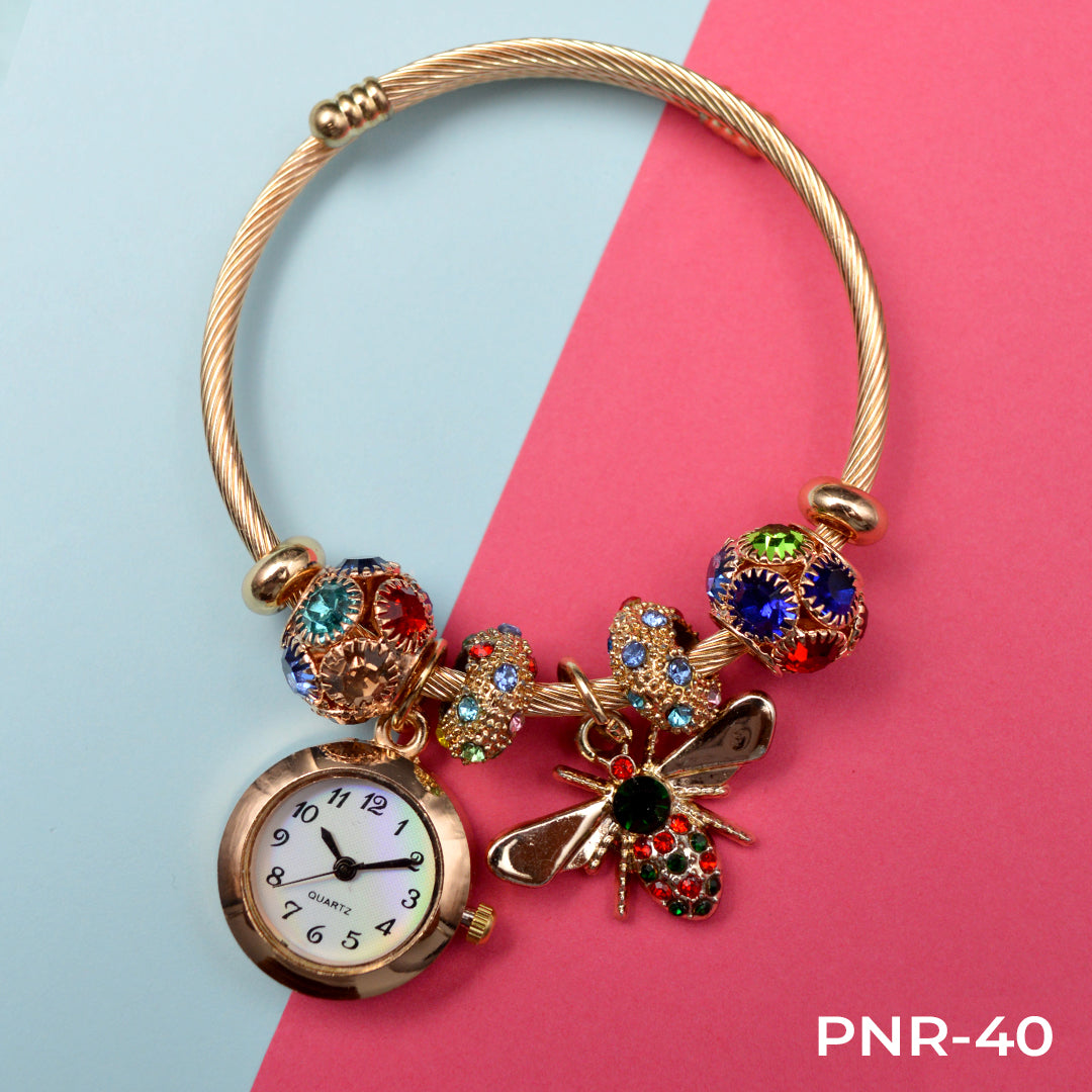 ⌚LUCE ÚNICA CON LA PULSERA PANDORA + DIJE DE RELOJ|MÁS QUE UNA JOYA, UNA DECLARACIÓN DE ESTILO✨