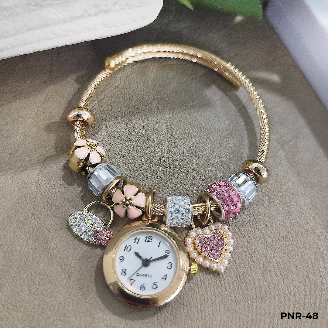 ⌚LUCE ÚNICA CON LA PULSERA PANDORA + DIJE DE RELOJ|MÁS QUE UNA JOYA, UNA DECLARACIÓN DE ESTILO✨