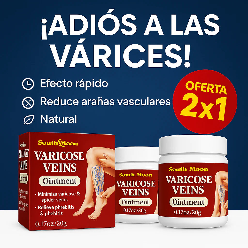 💪Crema Varicose Veins|Menos várices, más confianza en tus piernas|🎁¡Llévate 2x1!🕒