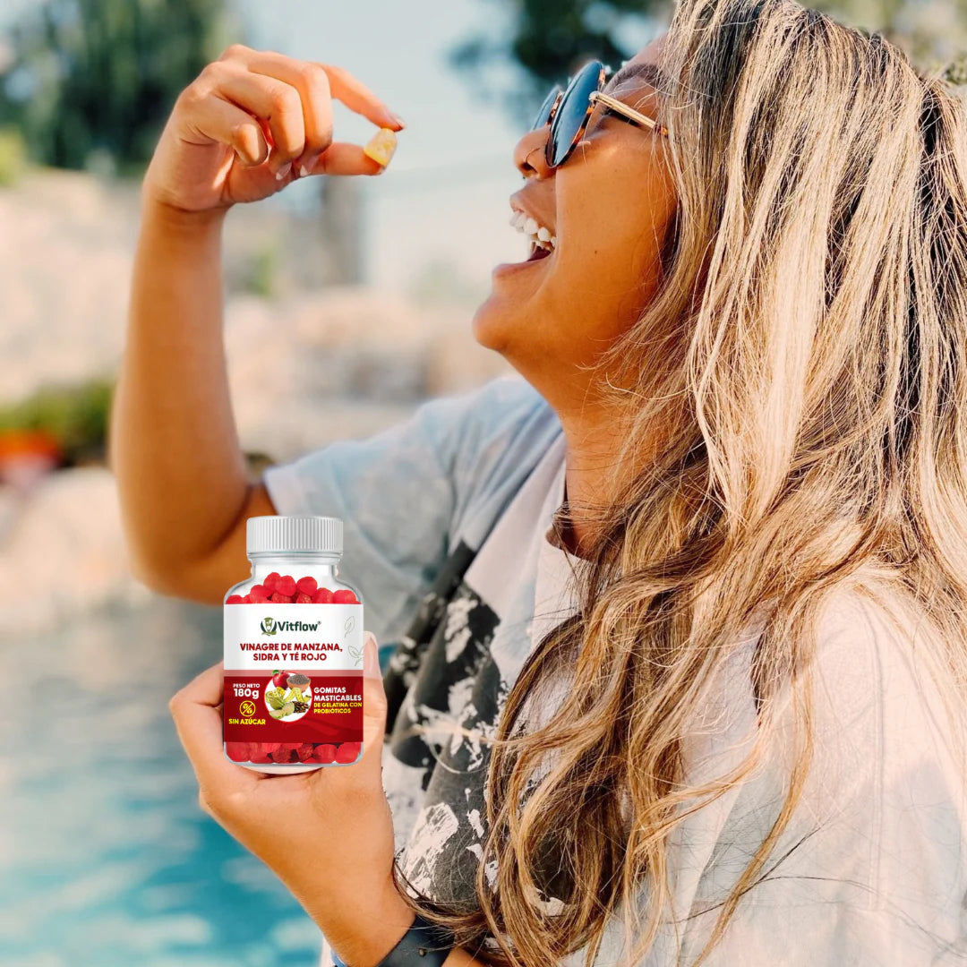 🍎 GOMITAS VITFLOW | Control de Peso, Energía y Bienestar Natural 🌿