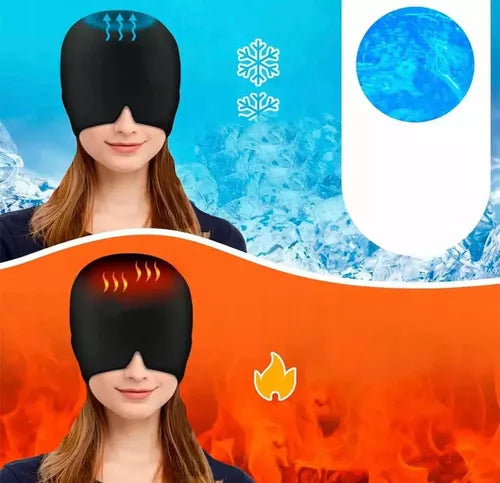 🧊 Gel Relief™ — Adiós Migraña, Alivio Instantáneo con Terapia Frío-Calor 360° 💆♀️