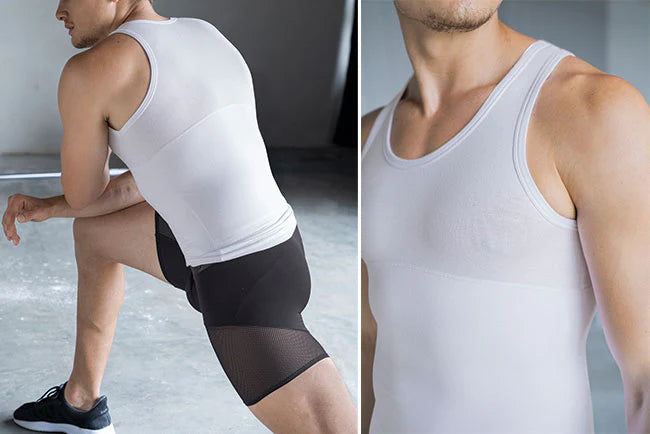 💪CAMISILLA DE COMPRESIÓN MASCULINA|Control Total, Estilo Firme y Cuerpo Definido 👕💥