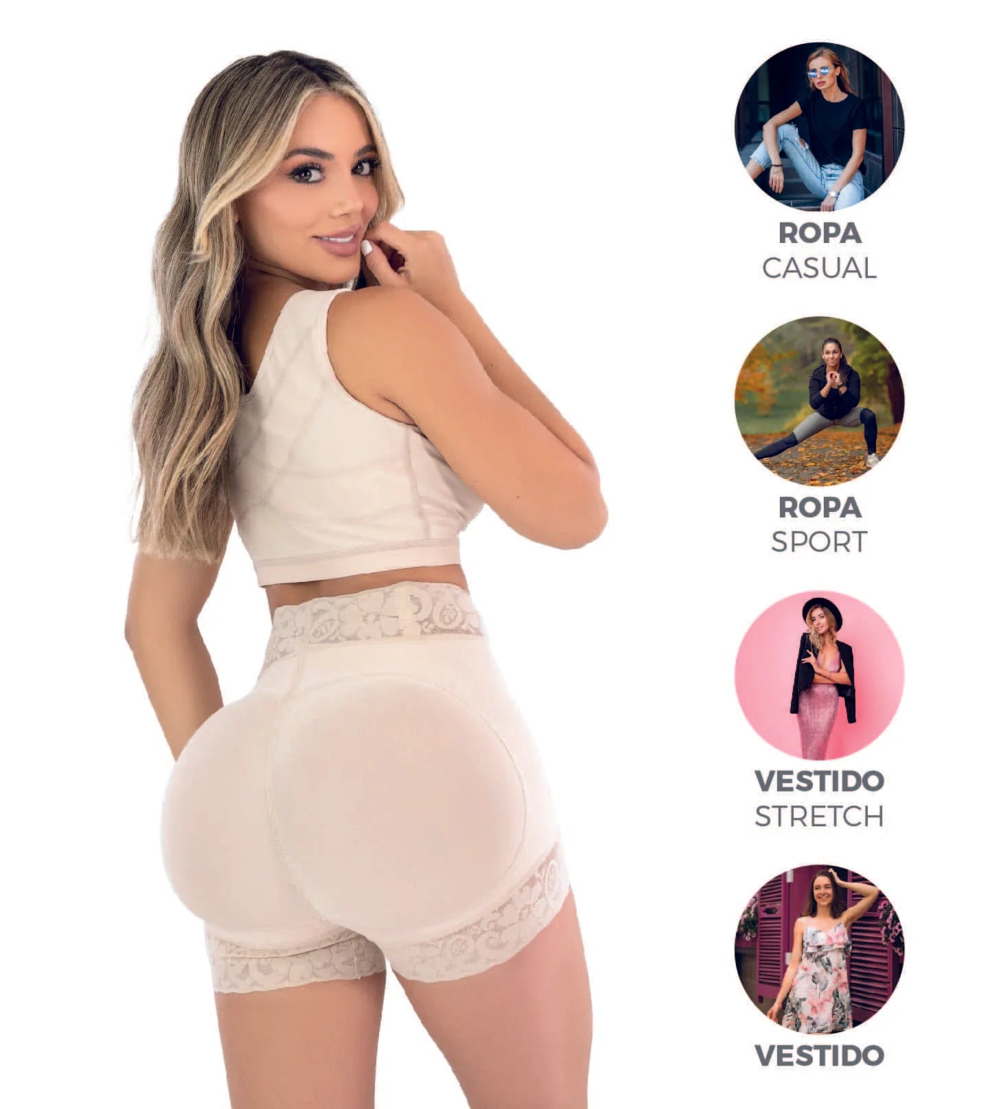 🍑PANTY INVISIBLE LEVANTA COLA + CONTROL ABDOMINAL|LUCE UNA FIGURA SOÑADA💃✨