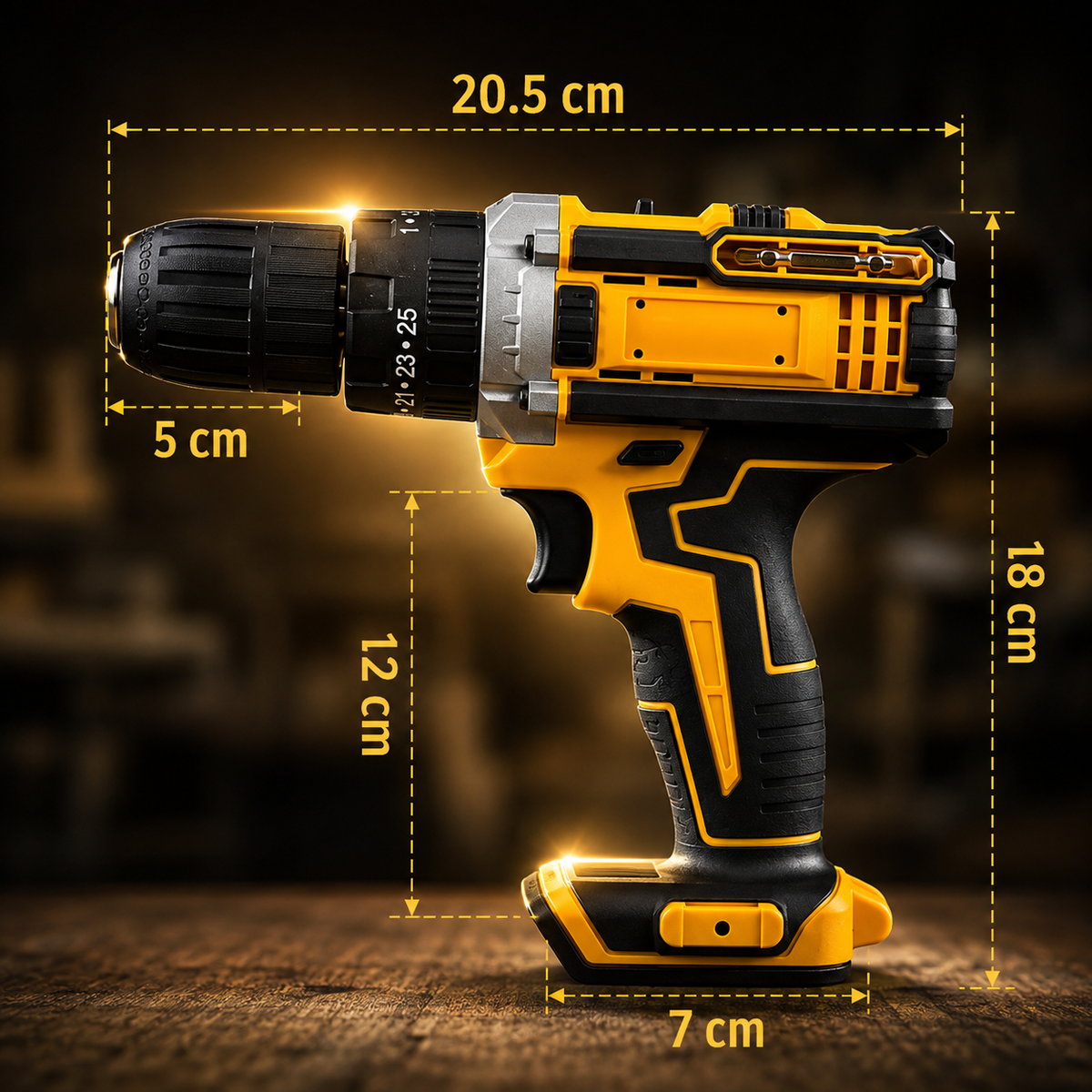 TALADRO DEWALT 68V PRO | Potencia Inalámbrica + Kit de 34 Accesorios⚡