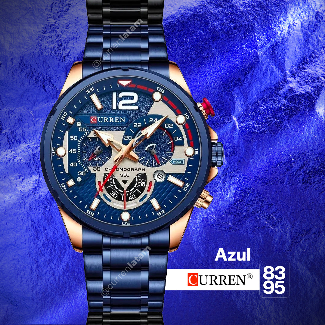 ⌚CURREN ORIGINAL💎PODER, ELEGANCIA Y RESISTENCIA PARA EL HOMBRE QUE IMPONE🔥