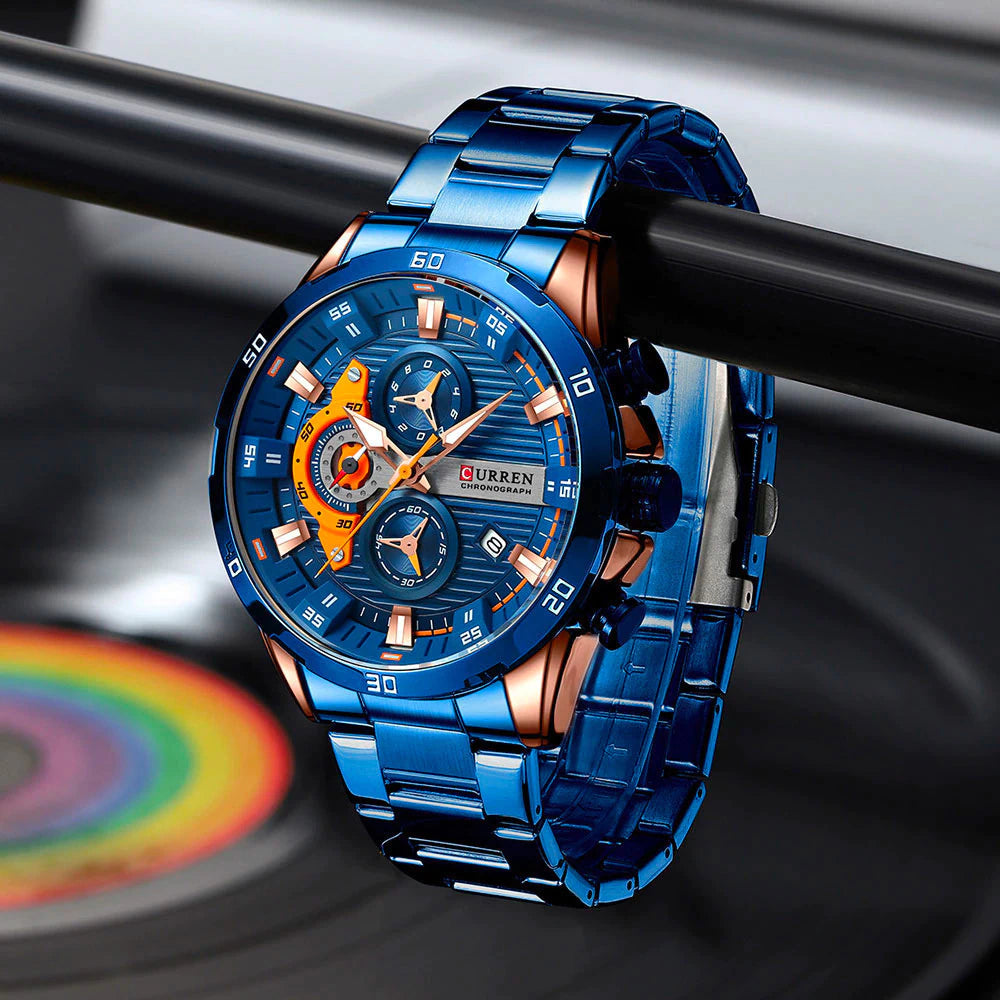 ⌚ CURREN 8402 ORIGINAL – ESTILO QUE IMPONE, PRECISIÓN QUE NO FALLA
