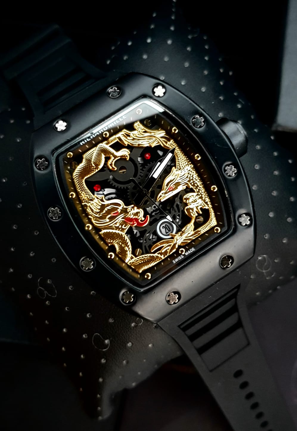 🐉 Richard Mille RM 57-03 Red Dragon|Poder, arte y precisión legendaria