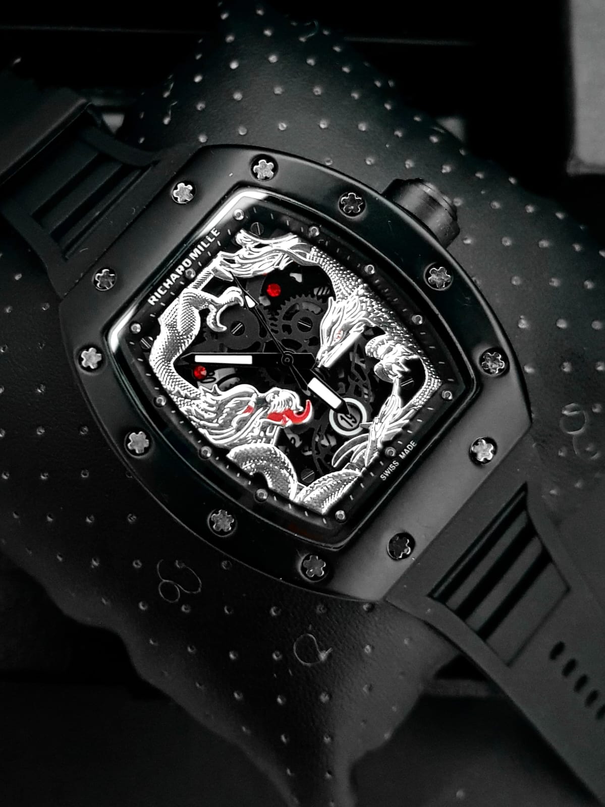 🐉 Richard Mille RM 57-03 Red Dragon|Poder, arte y precisión legendaria