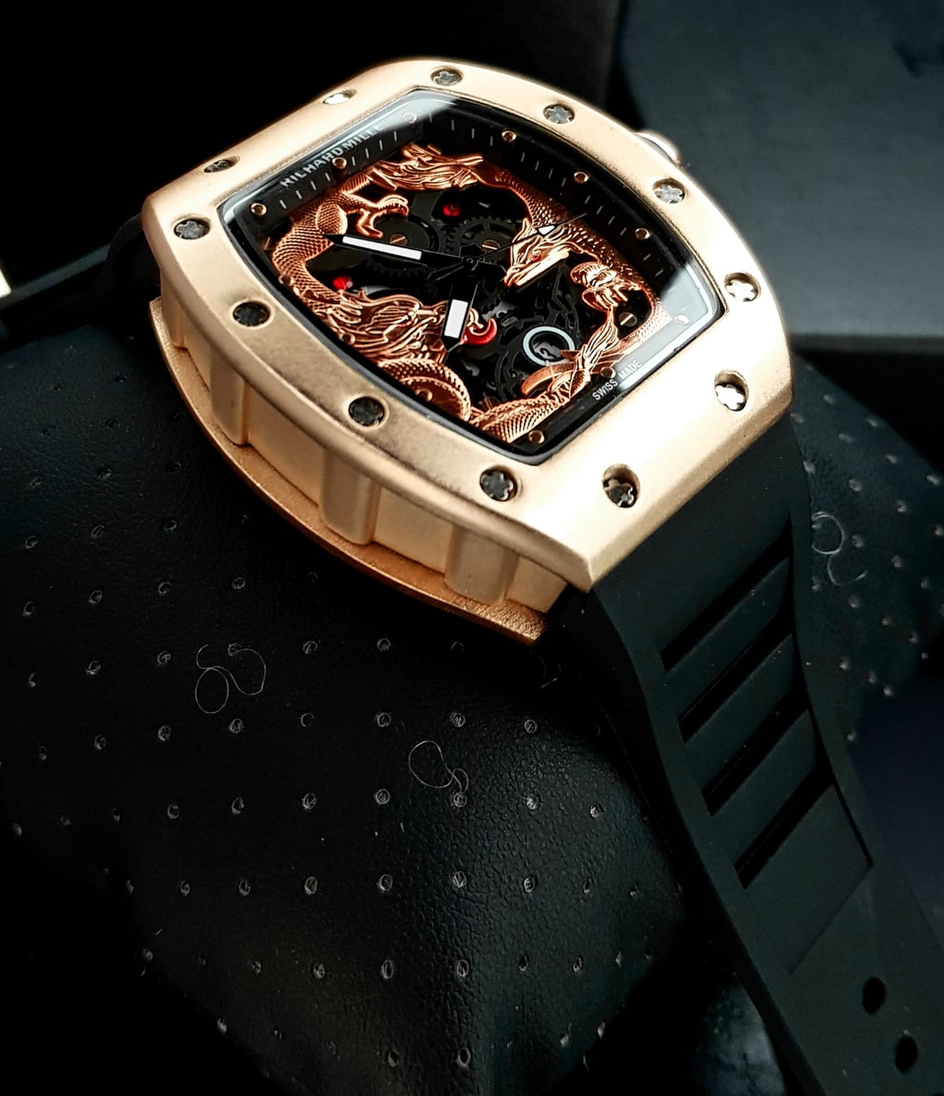 🐉 Richard Mille RM 57-03 Red Dragon|Poder, arte y precisión legendaria
