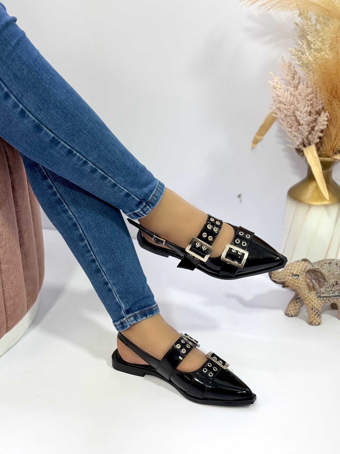 Stiletos Cómodos Tipo Baleta|Glamour y Estilo en Cada Paso 💎👠