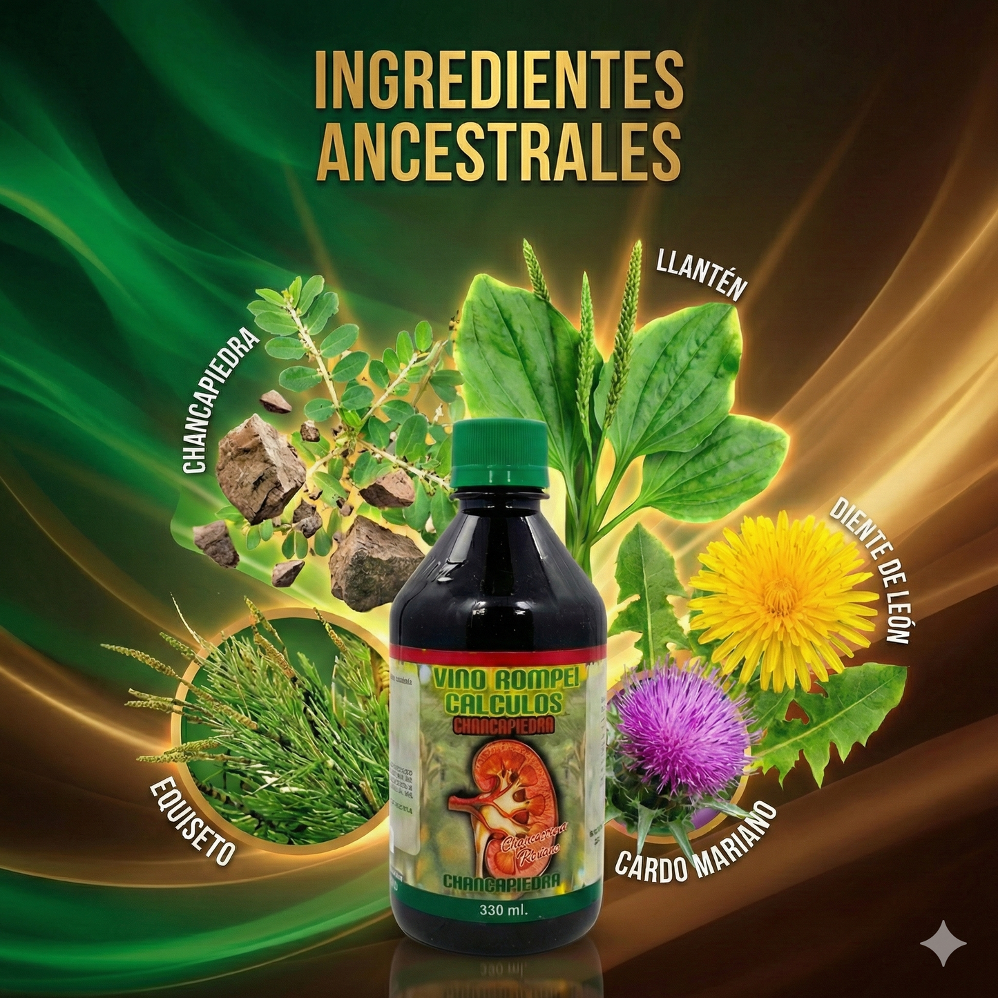 VINO ROMPE CÁLCULOS