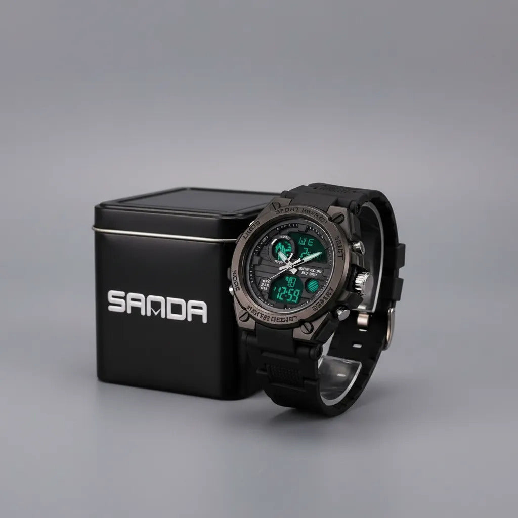 RELOJ SANDA DEPORTIVO ANÁLOGO + DIGITAL