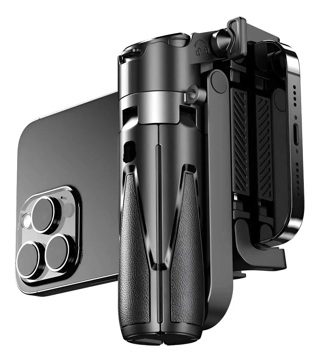 MINI TRÍPODE PRO 5 EN 1™ 📱 Cabe en tu bolsillo y te acompaña a todas partes.