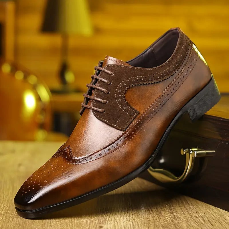 ZAPATOS OXFORD WINGTIP
