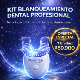 🦷Kit Blanqueador Dental 20 Min™|La Sonrisa que Mereces, Sin Dolor y Sin Gastar de Más✨