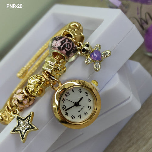 ⌚LUCE ÚNICA CON LA PULSERA PANDORA + DIJE DE RELOJ|MÁS QUE UNA JOYA, UNA DECLARACIÓN DE ESTILO✨