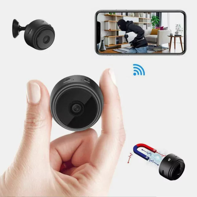 "Mini Cámara Espía: 🕵️‍♂️ Seguridad Invisible en la Palma de Tu Mano 📸"
