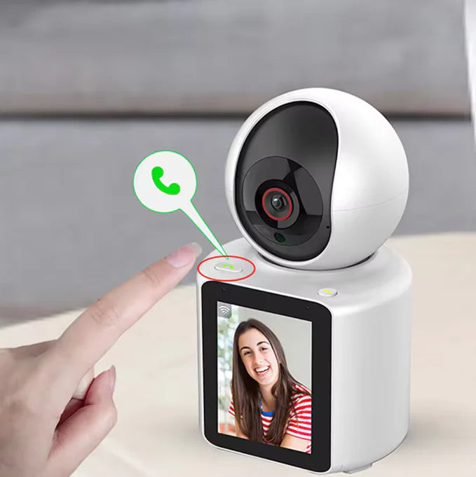 SmartView Pro 360°|Cámara de Seguridad con Videollamada en Tiempo Real🛡️