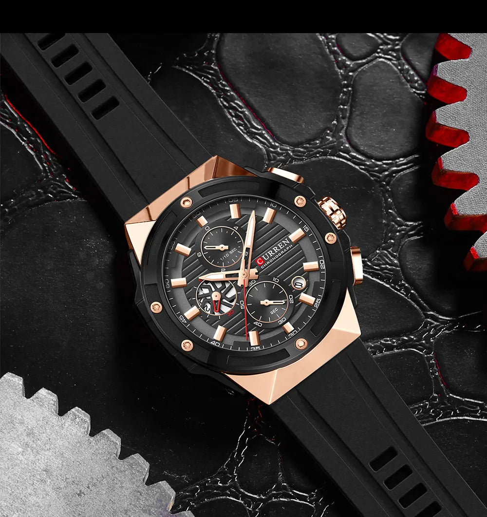 ⌚CURREN 8462 ORIGINAL|Es una declaración de poder en tu muñeca🔥