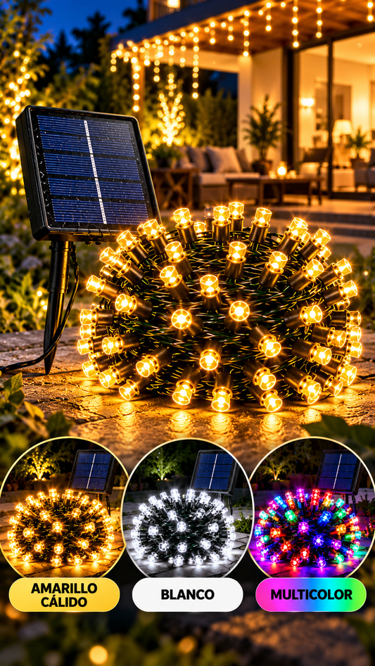 Luces Con Panel solar