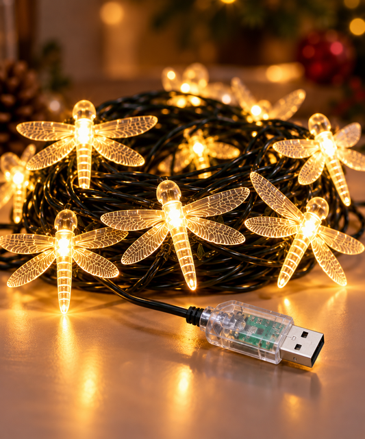 LUCES NAVIDEÑAS LIBÉLULA