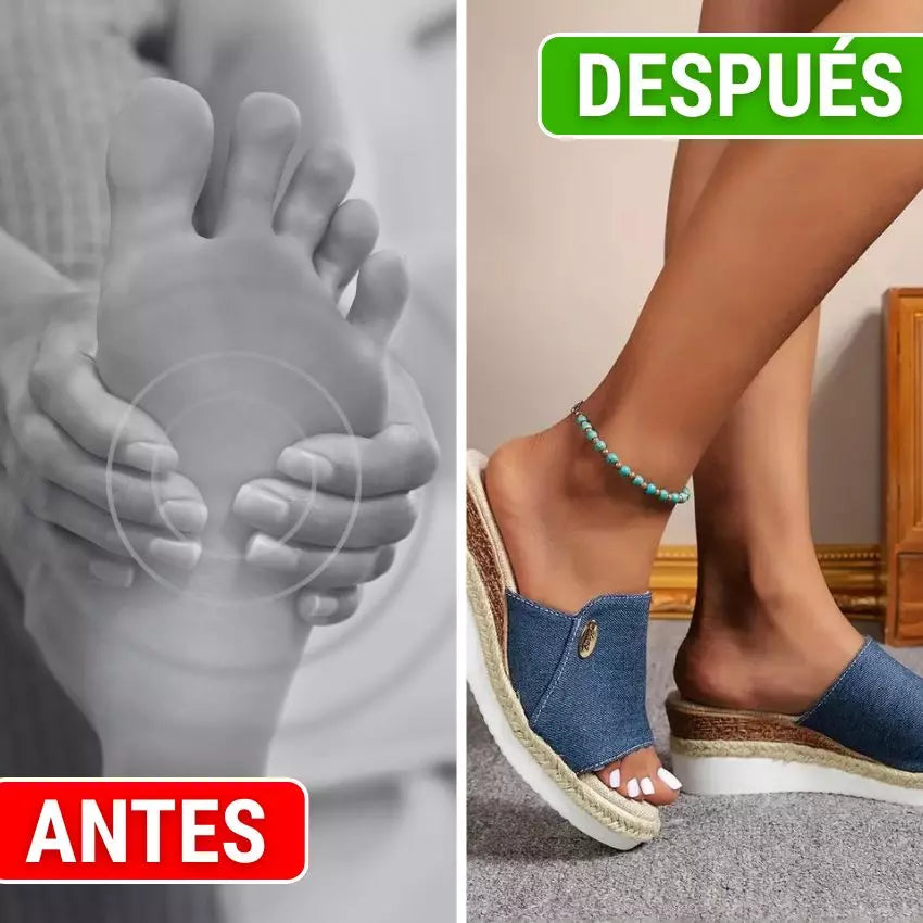 👣SANDALIAS ORTOPÉDICAS DE PLATAFORMA ULTRA LIGERA|¡CAMINA CON ESTILO, COMODIDAD Y SEGURIDAD TODO EL DÍA!🚶‍♀️
