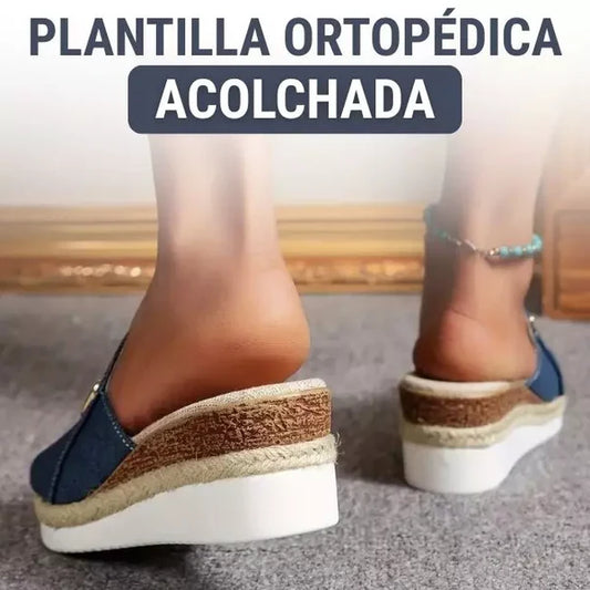 👣SANDALIAS ORTOPÉDICAS DE PLATAFORMA ULTRA LIGERA|¡CAMINA CON ESTILO, COMODIDAD Y SEGURIDAD TODO EL DÍA!🚶‍♀️