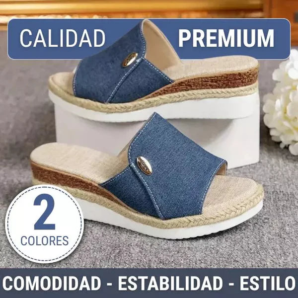 👣SANDALIAS ORTOPÉDICAS DE PLATAFORMA ULTRA LIGERA|¡CAMINA CON ESTILO, COMODIDAD Y SEGURIDAD TODO EL DÍA!🚶‍♀️
