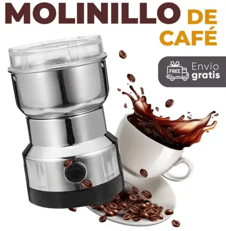 MINI MOLINO ELÉCTRICO|CAFÉ Y ESPECIAS FRESCAS AL INSTANTE⭐⭐⭐⭐⭐