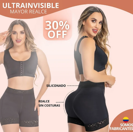 🍑PANTY INVISIBLE LEVANTA COLA + CONTROL ABDOMINAL|LUCE UNA FIGURA SOÑADA💃✨