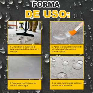 🔥Sellador Impermeabilizante Invisible|¡Protección total y sin manchas! PROMO 2x1🛡️