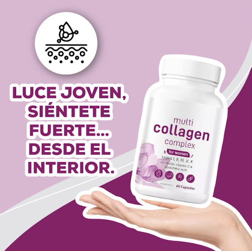 Multi Colágeno Complex Peptides|Salud desde Adentro🌟