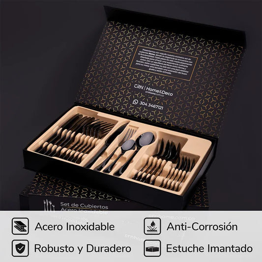✨ Set de Cubiertos Luxury x24 – Elegancia y Estilo en Cada Comida 🍽💎