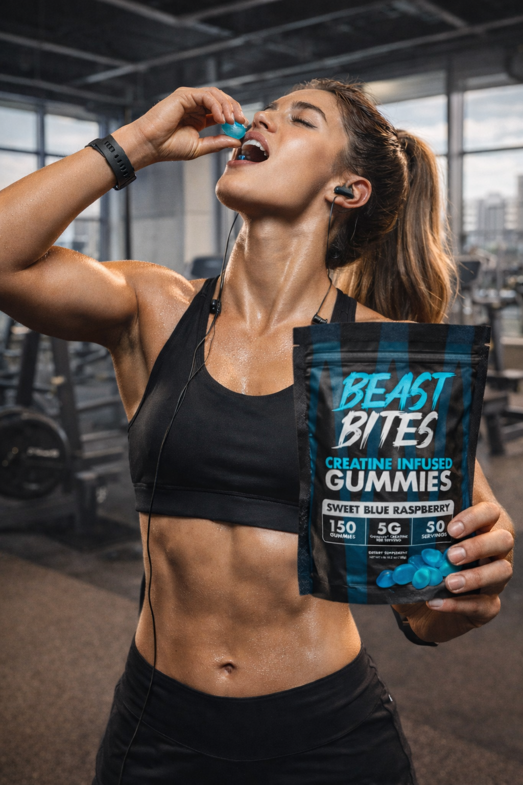 BEAST BITES CREATINA EN GOMITAS