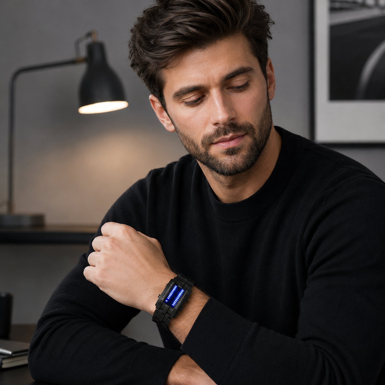 RELOJ BINARIO FUTURISTA 2026™