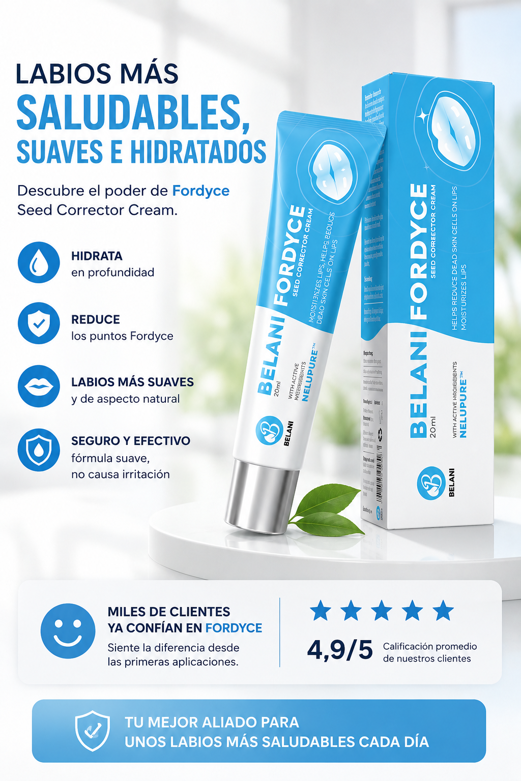 BELANI FORDYCE™ HIDRATANTE DE LABIOS