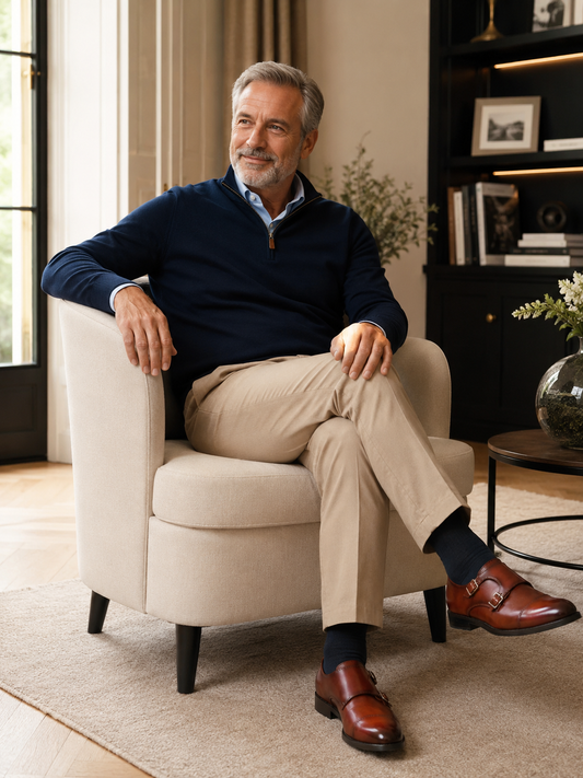 👞 MONARCH DOUBLE™ – ZAPATOS DE VESTIR CON DOBLE HEBILLA