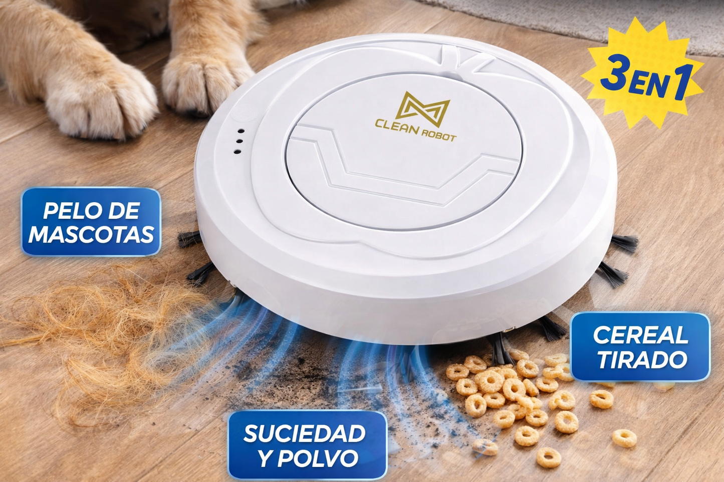ASPIRADORA ROBOT INTELIGENTE