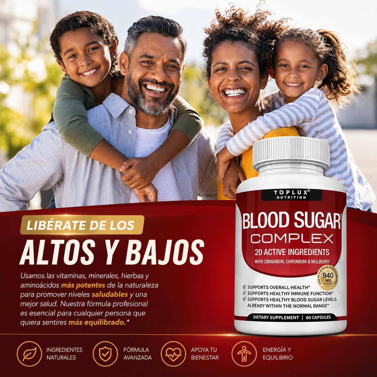 🩸 GLUCOBALANCE 20X™ | Control Inteligente para tu Bienestar Diario