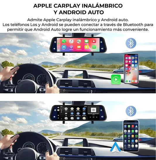 Espejo Retrovisor Dual cámara Full HD|50% DESCUENTO HOY⭐️⭐️⭐️⭐️⭐️