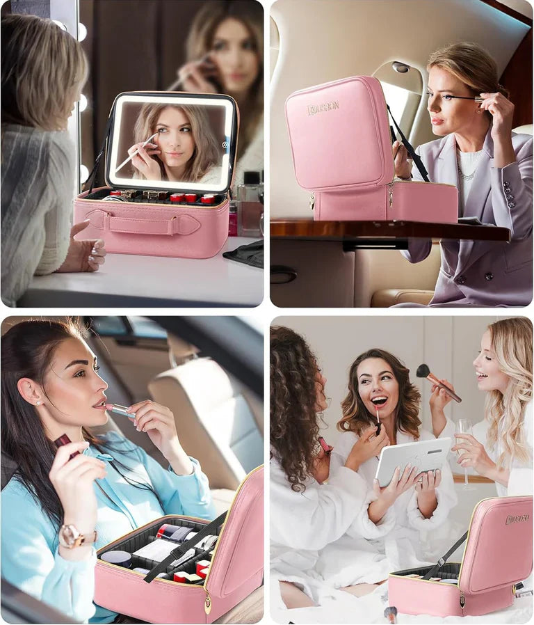 🎀 Cosmetiquera de Lujo – Organización y Estilo en un Solo Lugar 💄✨