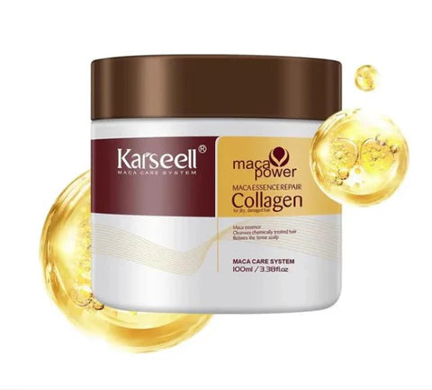 MASCARILLA CAPILAR DE COLÁGENO KARSEELL|REPARA, FORTALECE Y EMBELLECE TU CABELLO|ORIGINAL✨🌟