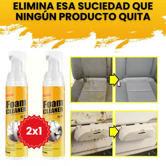 🧼¡ESPUMA LIMPIADORA MULTIUSOS 2x1!💥